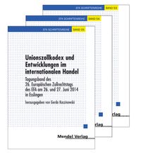 Buch Cover Zollunion und e-Government