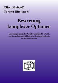Buch Cover Bewertung komplexer Optionen