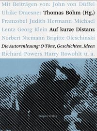 Buch Cover Auf kurze Distanz – Die Autorenlesung