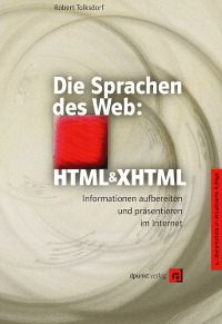 Buch Cover Die Sprachen des Web: HTML und XHTML