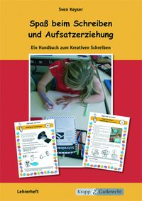 Buch Cover Spaß beim Schreiben und Aufsatzerziehung – Lehrerheft
