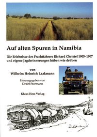 Buch Cover Auf alten Spuren in Namibia
