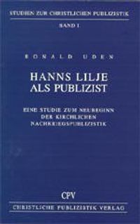 Buch Cover Hanns Lilje als Publizist