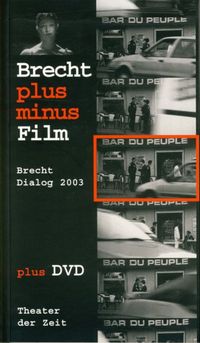 Buch Cover Brecht und /oder Film
