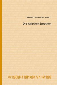 Buch Cover Die italischen Sprachen