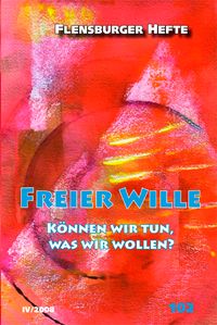 Buch Cover Freier Wille