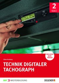 Buch Cover Technik Digitaler Tachograph