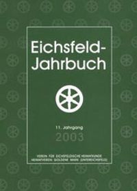 Buch Cover Eichsfeld-Jahrbuch 2003