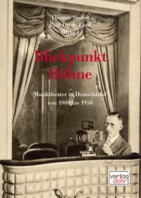 Buch Cover Blickpunkt Bühne