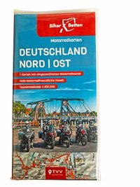 Buch Cover Motorradkarten Set Deutschland Nord-Ost