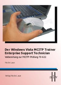 Buch Cover Der Windows Vista MCITP Trainer - Enterprise Support Technician - Vorbereitung zur MCITP Prüfung 70-622