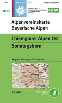 Buch Cover Chiemgauer Alpen Ost, Sonntagshorn