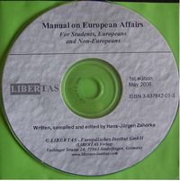 Buch Cover Short Manual on European Affairs