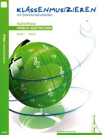 Buch Cover Frisch gestrichen. Klassenmusizieren mit Streichinstrumenten / Viola