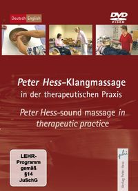 Buch Cover Peter Hess-Klangmassage in der therapeutischen Praxis