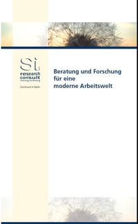 Buch Cover Beratung und Forschung für eine moderne Arbeitswelt