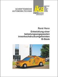 Buch Cover Entwicklung einer belastungsangepassten innenhochdruckumgeformten B-Säule