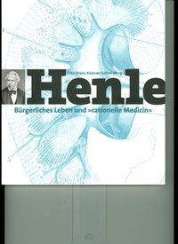 Buch Cover Jacob Henle - Bürgerliches Leben und "rationelle Medicin"