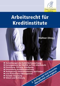 Buch Cover Arbeitsrecht für Kreditinstitute