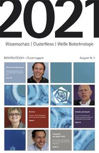 Buch Cover BIOKATALYSE2021 - Clustermagazin