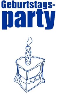 Buch Cover Krimispiel Geburtstagsparty
