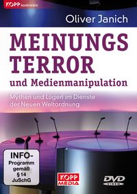 Buch Cover Meinungsterror und Medienmanipulation