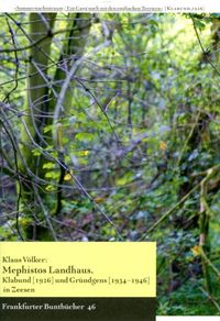 Buch Cover Mephistos Landhaus.