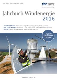 Buch Cover Jahrbuch Windenergie 2016