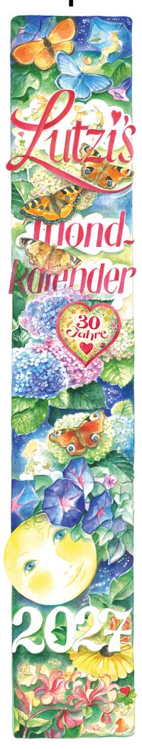 Buch Cover Lutzis Mondkalender lang 2027