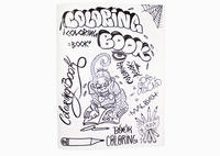 Buch Cover Coloring Book
