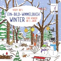 Buch Cover Ein-Bild-Wimmelbuch Winter ab 1 Jahr
