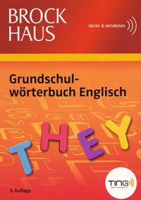 Buch Cover TING: Grundschulwörterbuch Englisch