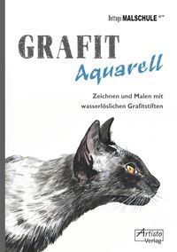 Buch Cover Grafit Aquarell