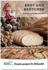 Buch Cover Brot und Brötchen – Rezepte geeignet für KitchenAid