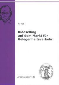 Buch Cover Rideselling auf dem Markt für Gelegenheitsverkehr