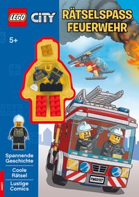 Buch Cover LEGO® CITY™ Rätselspass Feuerwehr
