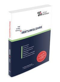 Buch Cover Irrtumslehre