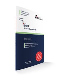 Buch Cover StPO in 33 Fällen erklärt
