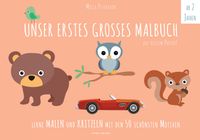 Buch Cover UNSER ERSTES GROSSES MALBUCH