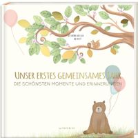 Buch Cover Babyalbum - UNSER ERSTES GEMEINSAMES JAHR