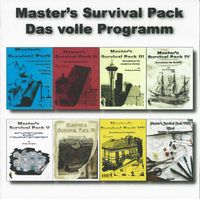 Buch Cover Master's survival pack