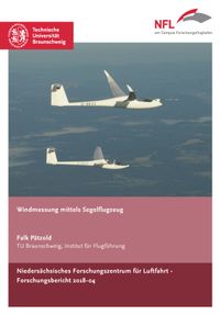 Buch Cover Windmessung mittels Segelflugzeug