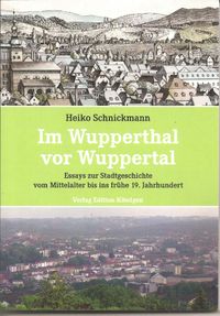 Buch Cover Im Wupperthal vor Wuppertal