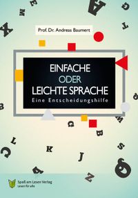 Buch Cover Einfache oder Leichte Sprache