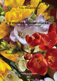 Buch Cover 6 mollige Klavierstücke für Klavier zu 6 Händen