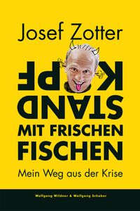 Buch Cover Kopfstand mit frischen Fischen