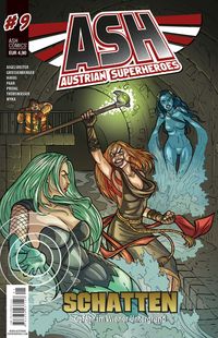 Buch Cover Austrian Superheroes #9
