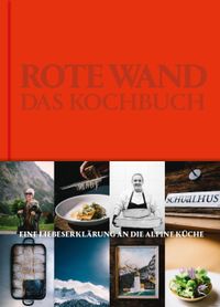 Buch Cover Rote Wand. Das Kochbuch