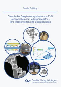 Buch Cover Chemische Gasphasensynthese von ZnO Nanopartikeln im Heißwandreaktor