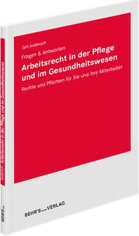 Buch Cover Arbeitsrecht in der Pflege und im Gesundheitswesen